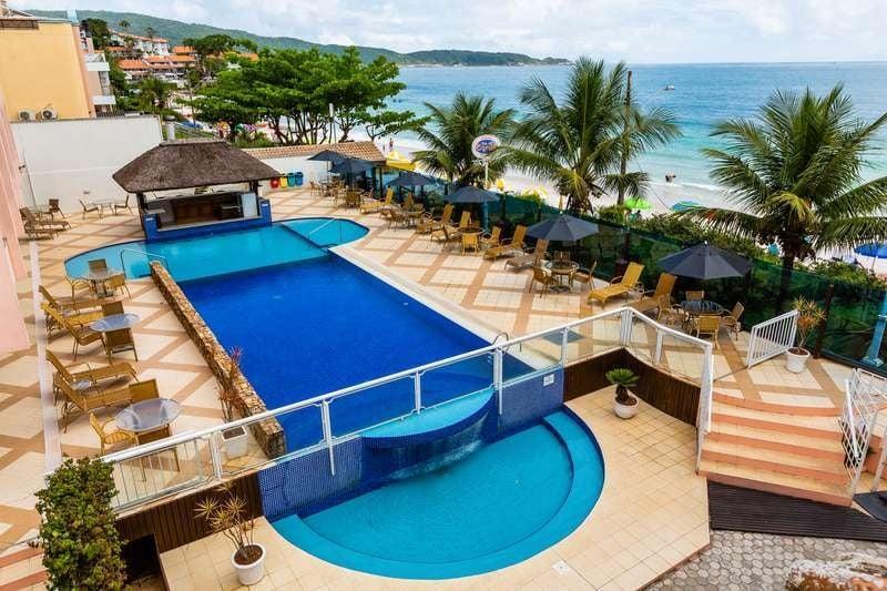 Pousada Vila Do Coral Bombinhas Bagian luar foto